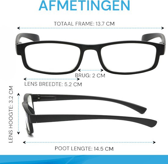 SBVR - Blaulichtbrille - Stärke +1 - Blaulichtbrille - Computerbrille - Bildschirmbrille - Unisex