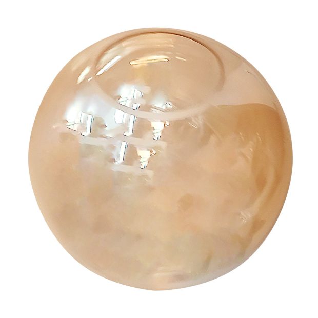 Steinhauer Glaskugel Amber – 30 cm Durchmesser