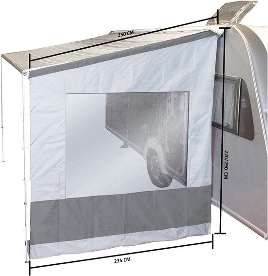 Bo-Camp - Seitenwand für Vordach - Universal