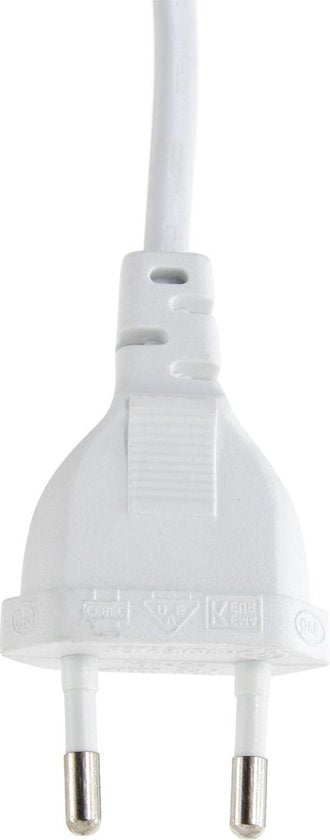 Anne Lighting Tischlampe Porcelain – weiß – Porzellan – 14 cm – E14-Fassung – 3058W