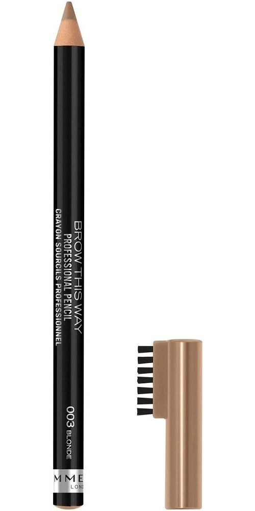 Rimmel Brow This Way Augenbrauenstift – 003 Blonde – 1,4 g – Für Damen