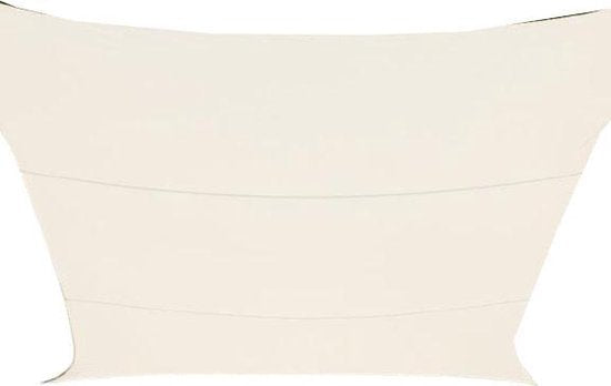Sonnensegel - Rechteckig - 2 X 3 M - Farbe: Creme