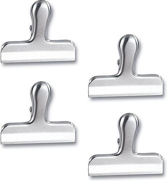 Wenko Edelstahl-Klammer-Set, 4-teilig