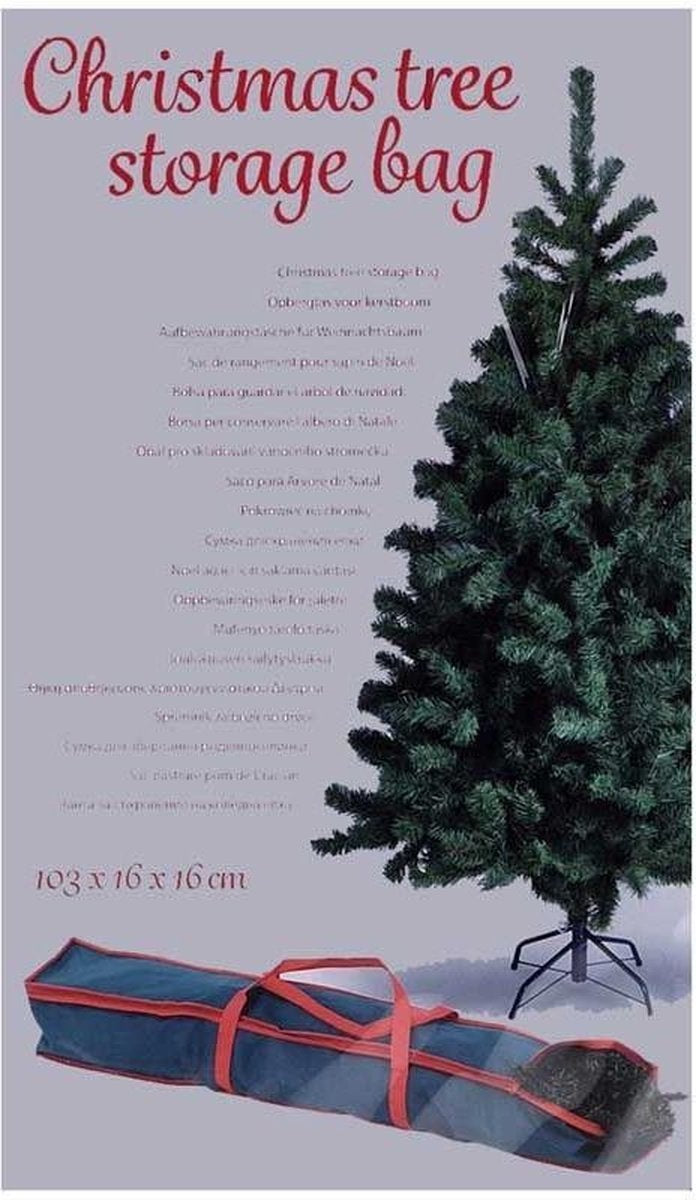 Aufbewahrungsbeutel für Weihnachtsbaum 103x16x16cm