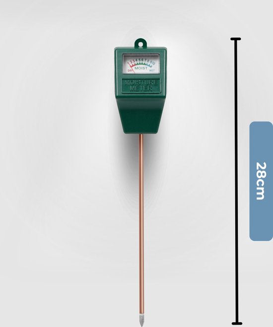 TIKKENS® Feuchtemesser Boden Pflanzen - Feuchtemesser Blumen/Pflanzen - Feuchtemesser - Gartenartikel/Zubehör