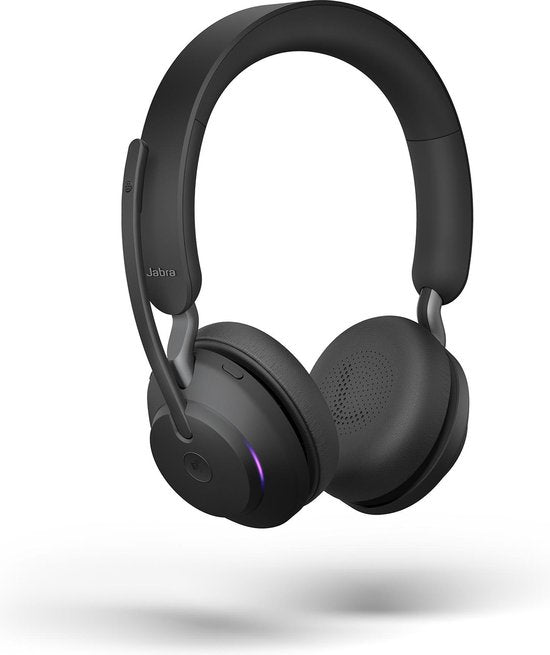 Jabra Evolve2 65 – MS Stereo-Bluetooth-Headset – USB-C – Microsoft Teams-zertifiziert – Schwarz