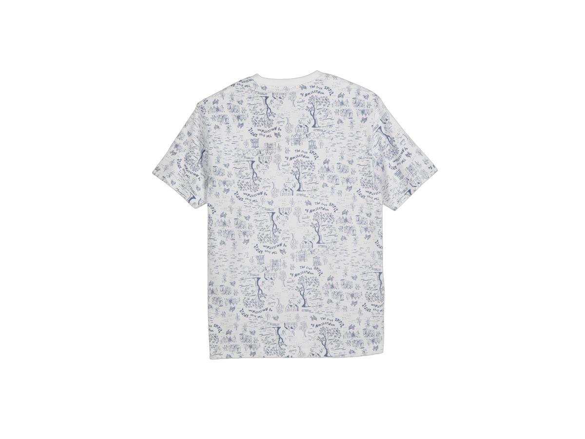 Scotch & Soda Graphic-T-Shirt – Weiß – Größe L