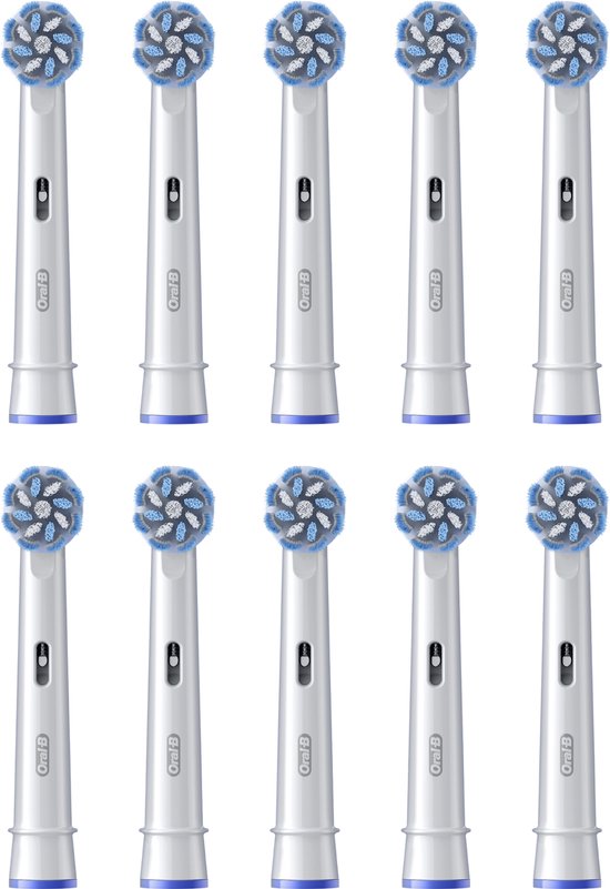 Oral-B Sensitive Clean Pro Aufsteckbürsten – 10 Stück – Briefkastenverpackung