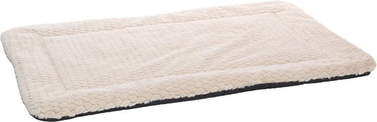 Hundekissen – Hundekorb – Naya, rechteckig, beige, 100,5 x 63,5 cm – weicher Liegekomfort – perfekte Passform – langlebig