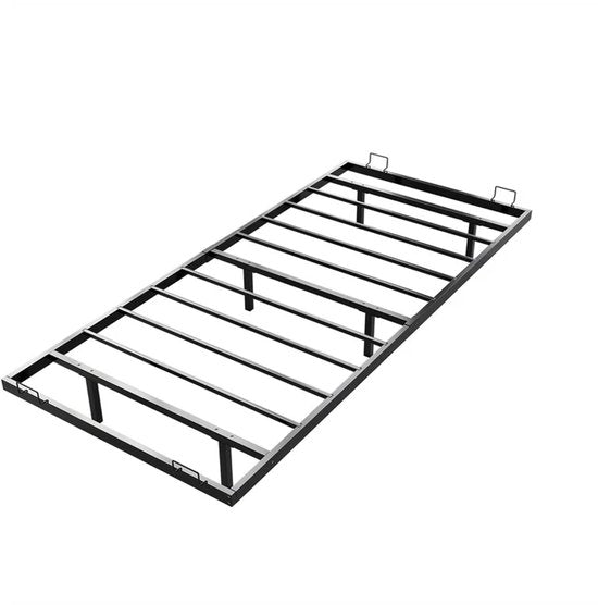 Metallbett Palamos - 90 x 200 cm - Inkl. LED - schwarz