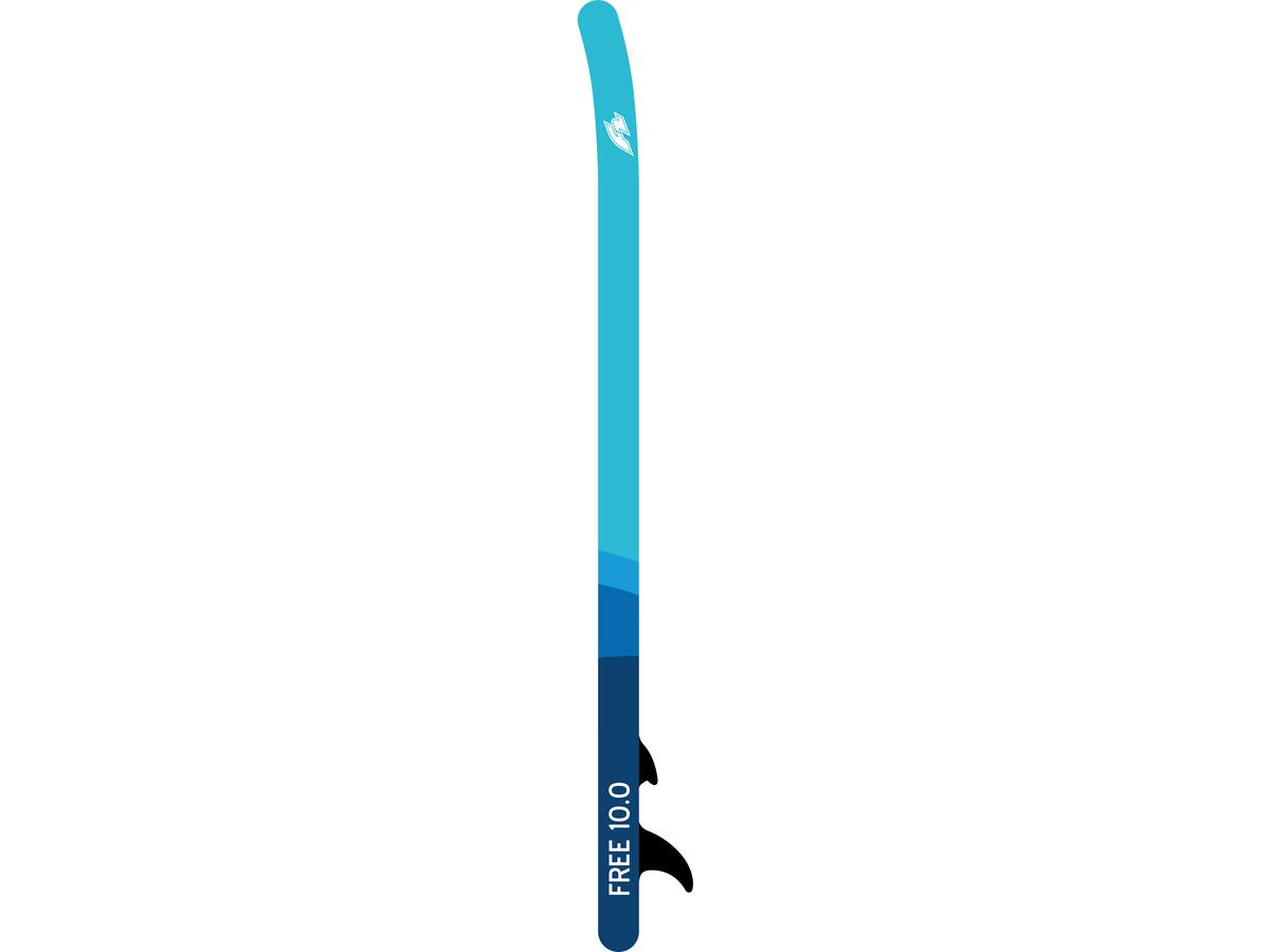 F2 Allround Supboard Free – Aufblasbares SUP – 350 cm – Rundes Segel