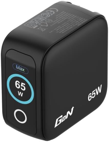 Verbatim Mini Gan 65-W-Ladegerät mit 2 × USB-C (PD) und 1 × USB-A für die Datenübertragung