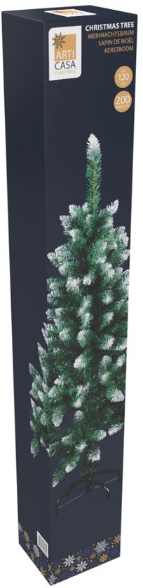 Arti Casa Kunstweihnachtsbaum 120 cm – Weihnachtsbaum inklusive Ständer – Zimmerbaum Ø 62 cm – Grün