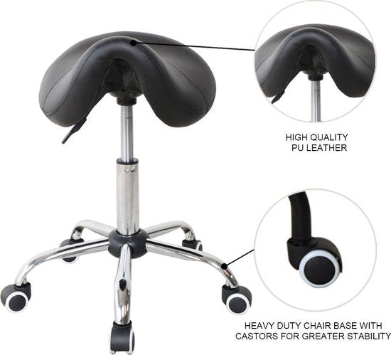 VDD - Sattelhocker ergonomisch - Tabouret - Höhenverstellbar