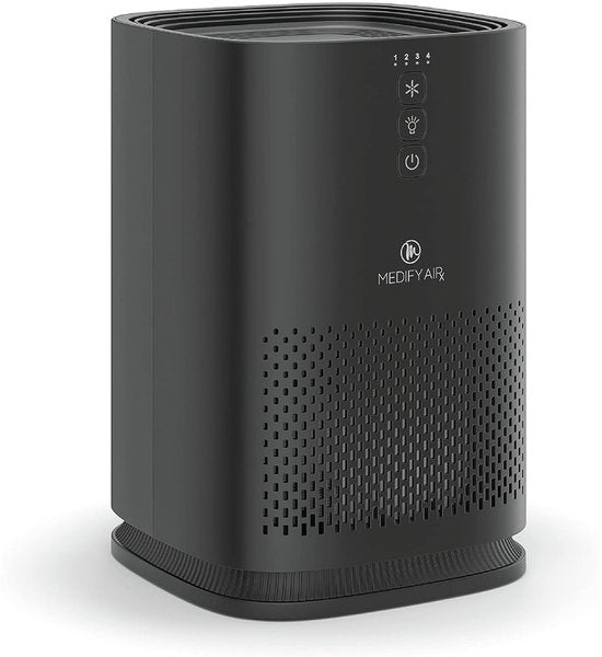 Medify Air MA-14 Luftreiniger – 70 m³/h – HEPA-H13-Filter – 3 Stufen + Schlafmodus – Bis zu 28 m² pro Stunde – Gegen Heuschnupfen, Hausstaubmilben und Allergien – Weiß