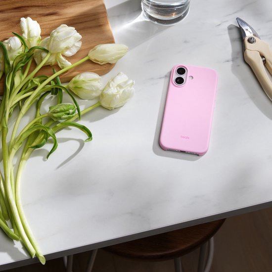 Beats-Hülle mit MagSafe und Kameraregler für das iPhone 17 – Kieselrosa