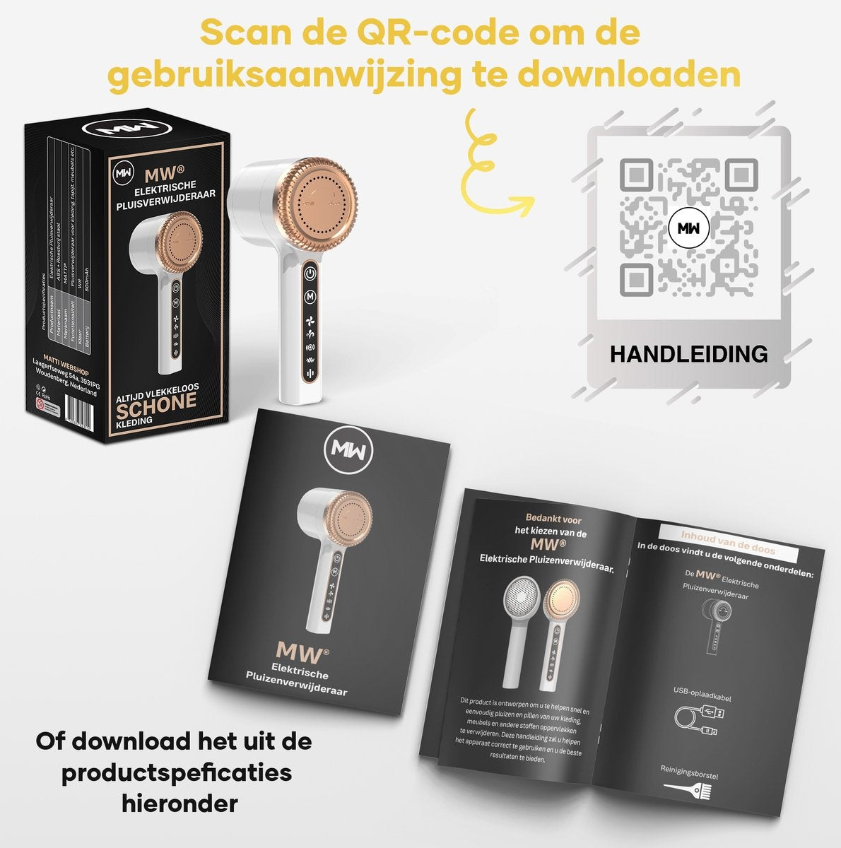 MW® - Fusselentferner - Fusselentferner elektrisch - Fusselknipser