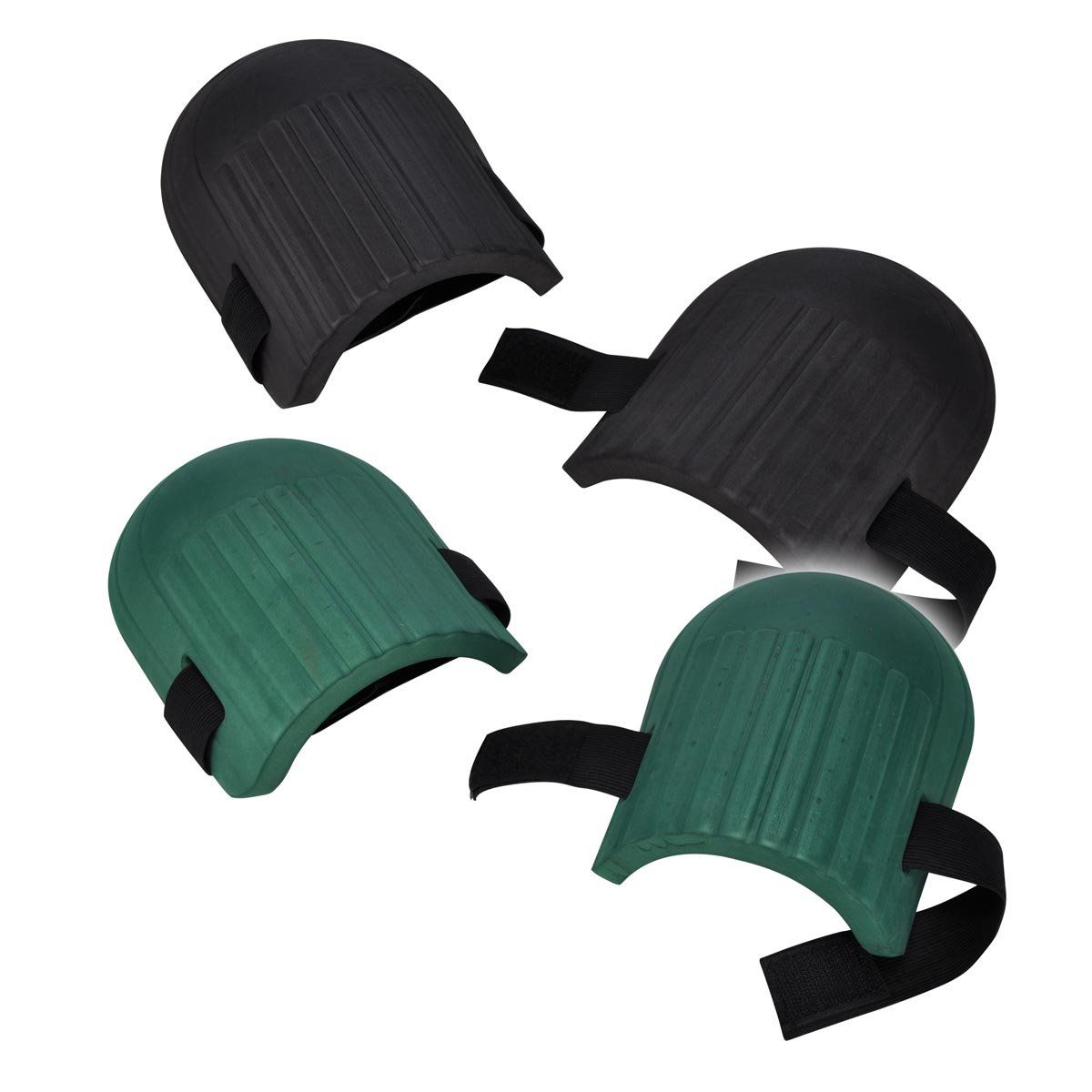 Haushalt International Knieschoner – 2er-Set – EVA-Schaumstoff – Schwarz