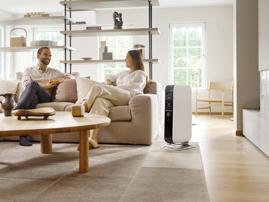 Mill AB-H1000DN – Design-Ölradiator – bis zu 16 m² – trocknet die Luft nicht aus – leise – weiß – 5 Jahre Garantie
