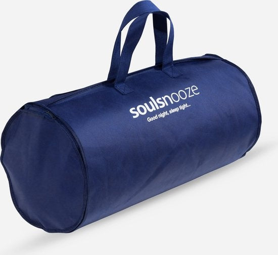Soulsnooze® - Luxuriöse 4-Jahreszeiten-Bettdecke 240 x 220 - Doppelbettdecke - Partnerbettdecke - Verstellbar pro Seite - 30 Tage Probeschlafen - Hotelqualität - Anti-Allergie - Sommer- & Winterbettdecke