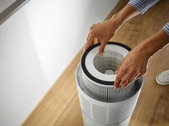 Soehnle Luftreiniger - HEPA- und Aktivkohlefilter - Entfernt 99,5% Bakterien - Leise - Weiß