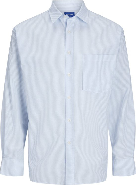 JACK&JONES - JORMARGATE OXFORD SHIRT LS BF LN - Herren - Hemden - Größe L