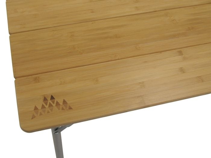 Obelink Bamboo Compact 100x65 - Stabiler und eleganter Rolltisch