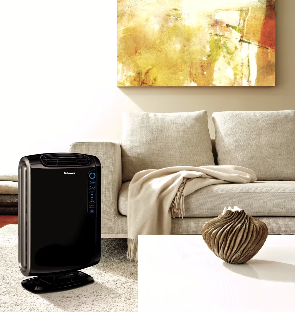 Fellowes AeraMax 190 Luftreiniger – Schwarz – Für 18–30 m² – 64 x 40 x 20,7 cm