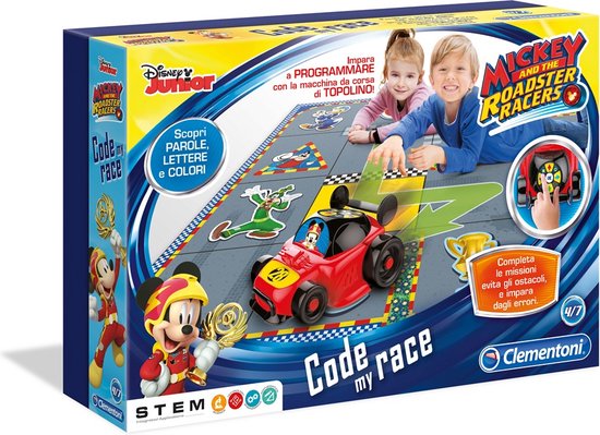 Clementoni Mickey's code my Race