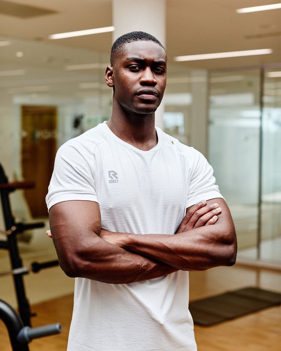 Robey Gym Shirt - Weiß - M