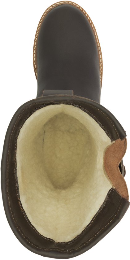 Travelin' Finnmark – Wasserdichter Herrenstiefel – Mit Wolle gefüttert – Dunkelbraun – Größe 48