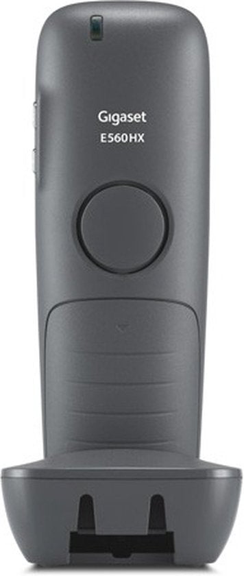 Gigaset E560HX - Einzel-DECT-Telefon - Schwarz