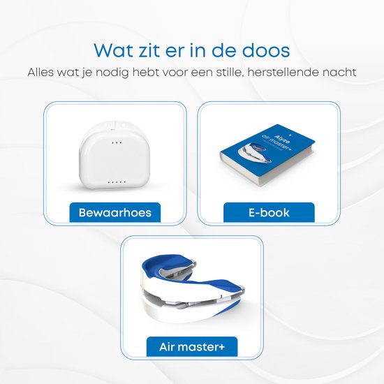 Anti-Schnarch-Bandage - PRO+ - Inkl. Box & Ebook - Verstellbar - Für eine gute Nachtruhe - Zahn-Bonbon - Zahn-Bonbon - Transparent BPA frei - Alyze