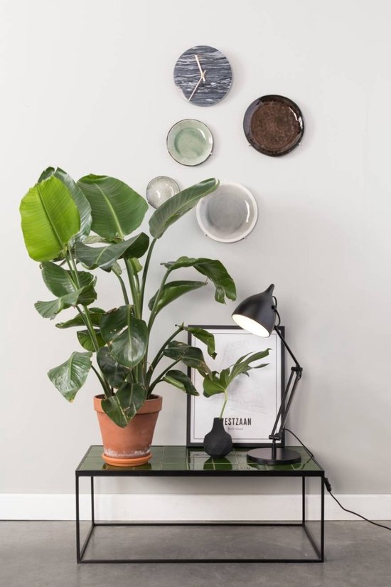 Zuiver Glasierter Couchtisch 93x42,5 cm Grün