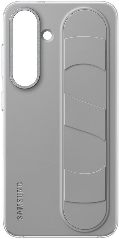 Samsung Galaxy S25 Hülle – Standing Grip Case – Grau