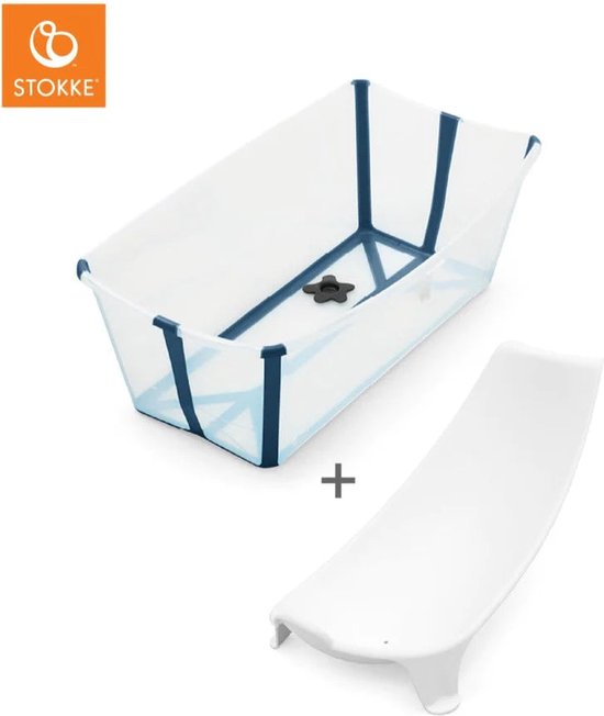 Stokke® Flexi Bath® Set – Transparent Blau