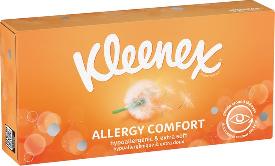 Kleenex Tissues - Allergy Comfort - Vorteilspackung - 12 x 56 Stück = 672 Tissues