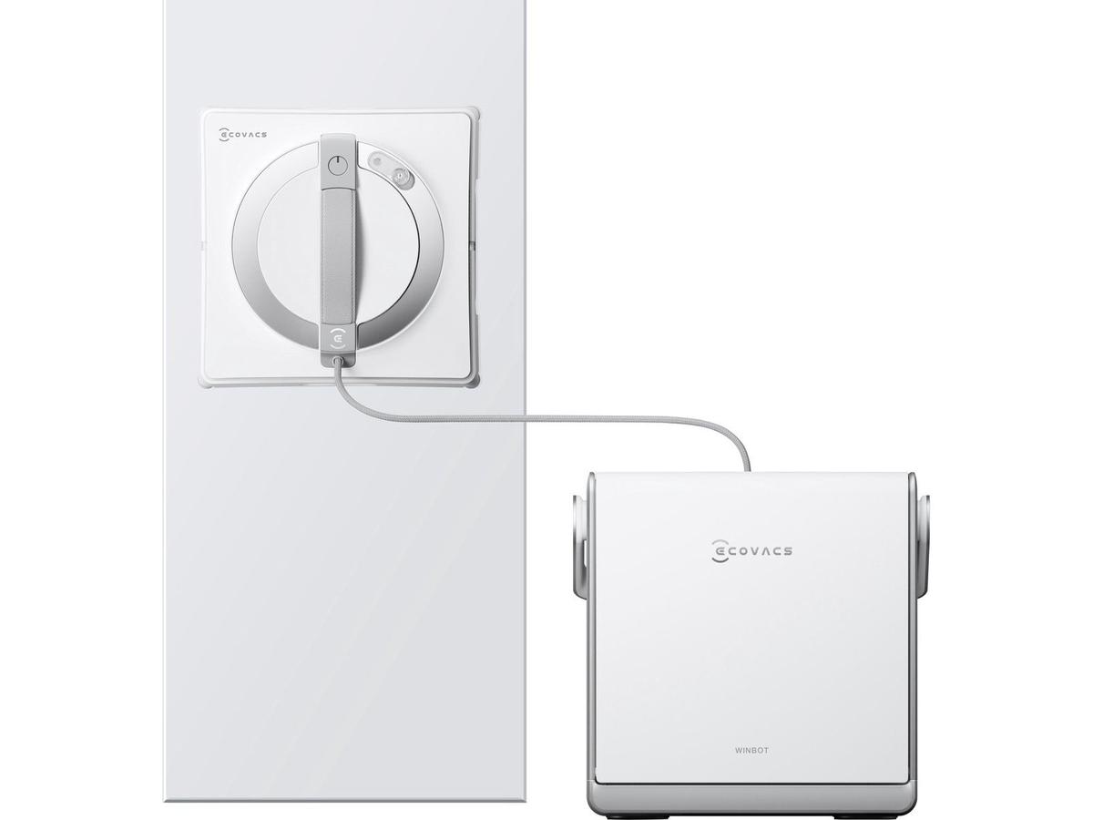 Ecovacs Winbot W2 Pro Omni Fensterreinigungsroboter – Fortschrittliche Navigation – Selbstreinigend – Weiß
