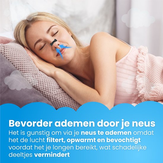 DreamCare Nasenstreifen magnetisch - 30 Paare - Anti-Schnarch - Nasenpflaster