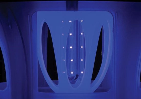 Perel Mückenfalle, UV-LED, Ventilator, 750 m², IPX4, für den Außenbereich, 24 W