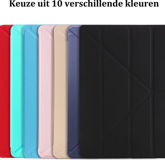 Tablet-Hülle passend für iPad Hülle 2019 - Air 3 - 10,5 Zoll - Smart Cover - Schwarz