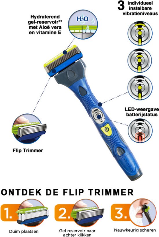 Wilkinson Hydro 5 Rasierklingen - Groomer Power Select 4 Stück