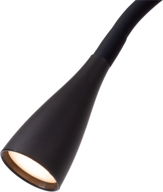 Lucide ZOZY – Leselampe – LED 3-Stufen-Dimmer – 1x4 W, 3000 K – Schwarz