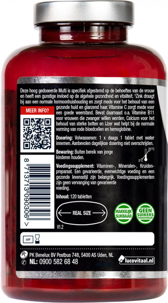 Lucovitaal Multi + Komplett Frau - 120 Tabletten