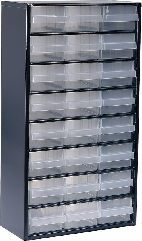 Raaco - Metall-Schubladenschrank - 24 Schubladen