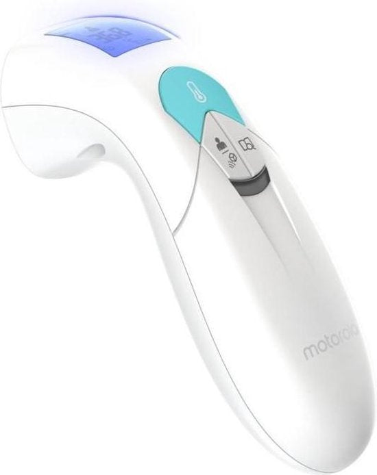 Motorola Thermometer MBP66NT - Berührungslos - Hygienisch - Unterbrechungsfrei - auch für Flüssigkeiten und Lebensmittel