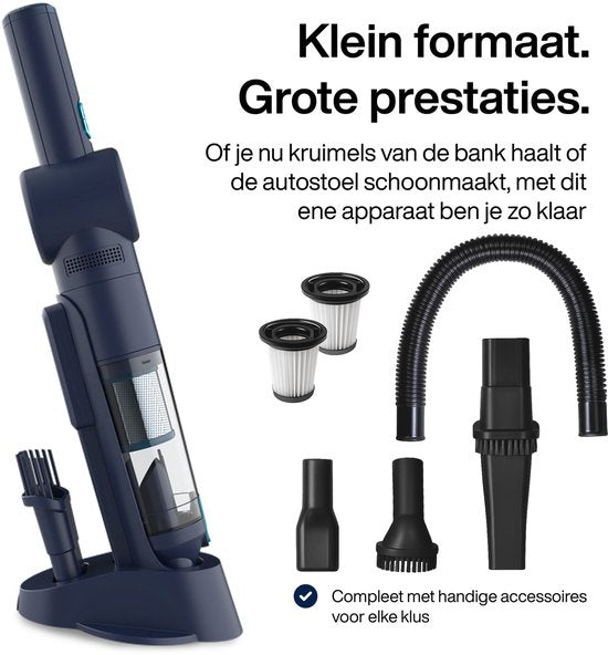Dustbuster NanoDetect Pro Kabelloser Staubsauger - 120W - Leistungsstarker Handstaubsauger - Kabellos - Auto-Staubsauger - Samako