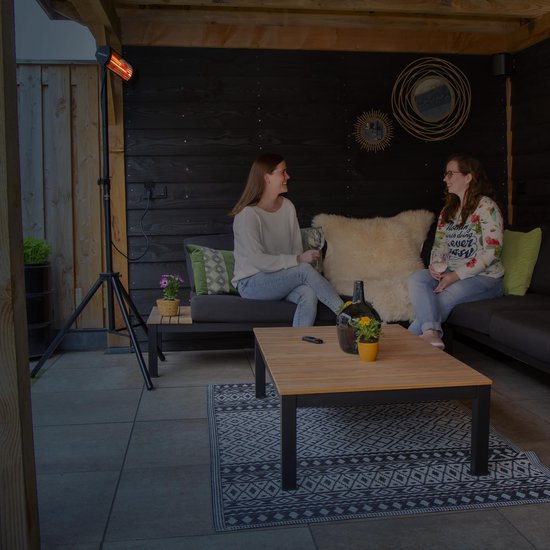 Heizungsständer - Bodenständer für Terrassenheizung 110-180cm | Für VONROC PH502AC/PH503AC Heizung Marsili