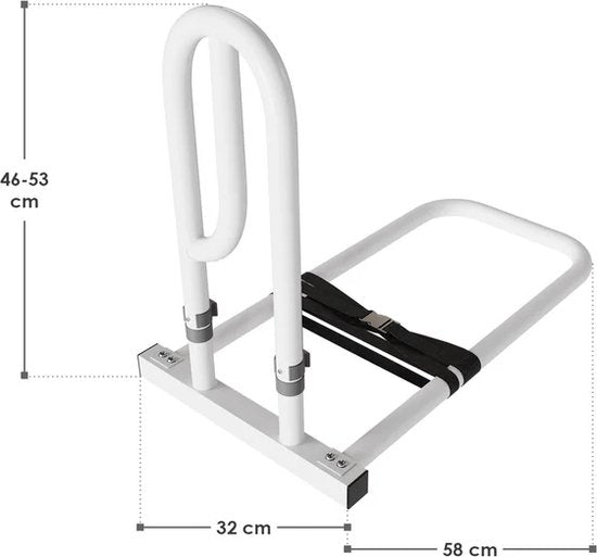 Bettaufstehhilfe - Weiß