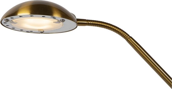 Lucide ZENITH – Leselampe – LED, dimmbar – 3000 K – Mattgold / Messing